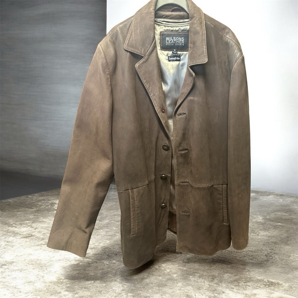 Wilsons Brown Leather Jacket